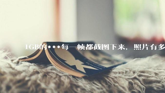 1GB的***每一帧都截图下来，照片有多少GB？